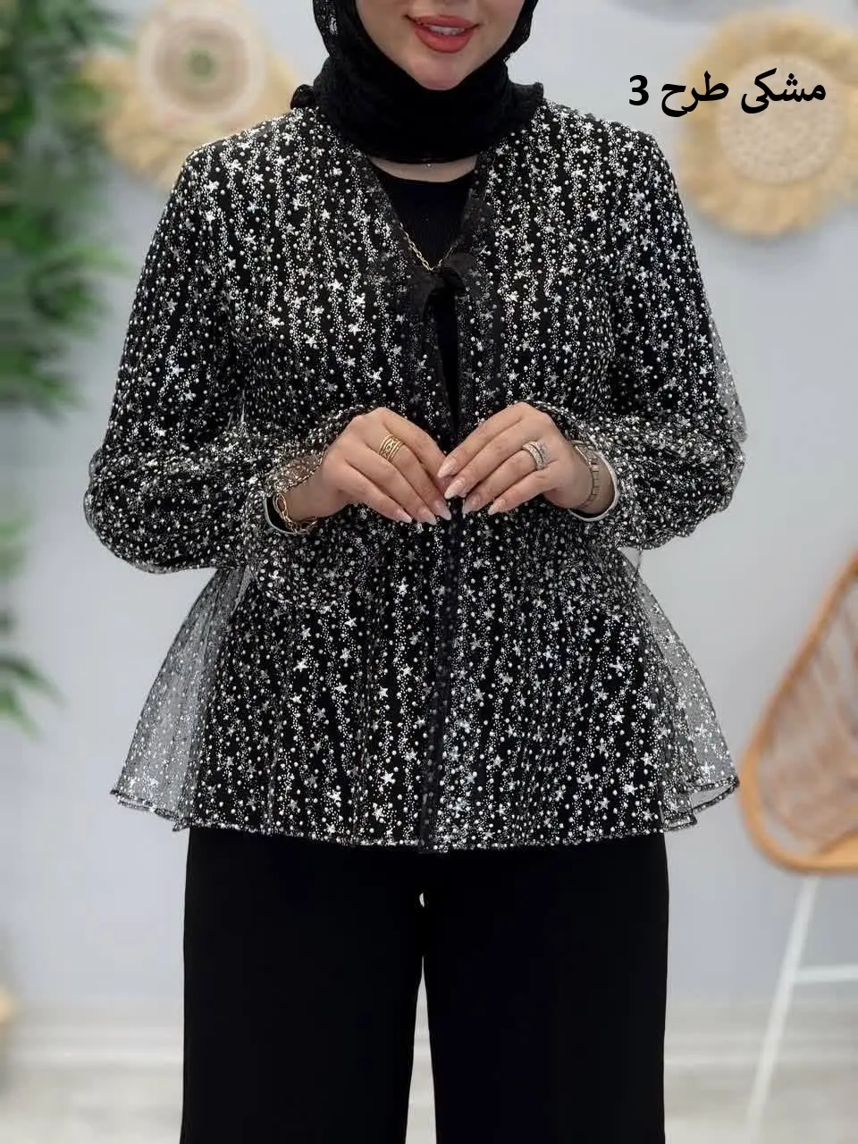 3421-مانتو مزونی عروسک